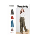 Simplicity Sewing Pattern S9682 MISSES' SKIRTS, PANTS, AND SHORTS-1