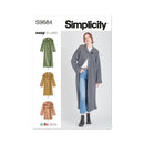 Simplicity Sewing Pattern S9684 MISSES' HOODED COATS AND JACKET WITH LENGTH VARIATIONS-1