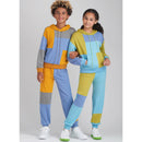Simplicity Sewing Pattern S9695 GIRLS' AND BOYS' HOODIE AND JOGGER SET-4