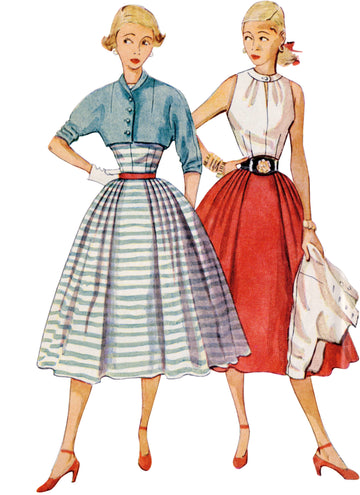 Simplicity Sewing Pattern S9699 MISSES' VINTAGE SKIRT, BLOUSE AND JACKET - 0