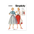 Simplicity Sewing Pattern S9699 MISSES' VINTAGE SKIRT, BLOUSE AND JACKET-1