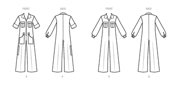 Simplicity Sewing Pattern S9700 MISSES' VINTAGE JUMPSUIT - 0