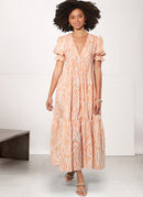 Simplicity Sewing Pattern S9702 MISSES' EMPIRE DRESS-5