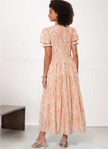 Simplicity Sewing Pattern S9702 MISSES' EMPIRE DRESS - 0