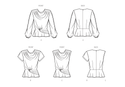 Simplicity Sewing Pattern S9706 MISSES' TOPS