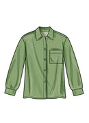 Simplicity Sewing Pattern S9708 WOMEN'S SHIRTS-4