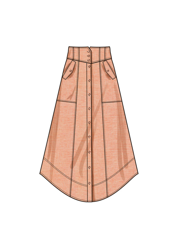 Simplicity Sewing Pattern S9710 MISSES' SKIRTS