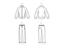 Simplicity Sewing Pattern S9719 BOYS' KNIT JACKET AND PANTS BY MIMI G STYLE-7