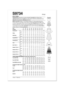 Simplicity Sewing Pattern S9734 MISSES' COSTUMES BY ANDREA SCHEWE DESIGNS-8