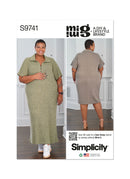Simplicity Sewing Pattern S9741 WOMEN'S KNIT DRESS IN TWO LENGTHS BY MIMI G STYLE-1