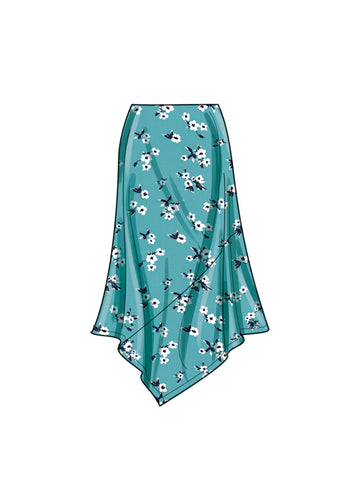 Simplicity Sewing Pattern S9752 WOMEN'S KNIT SKIRTS AND PANTS IN TWO LENGTHS - 0