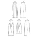 Simplicity Sewing Pattern S9753 MISSES' PANTS-8