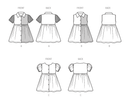 Simplicity Sewing Pattern S9760 TODDLERS' DRESS WITH SLEEVE VARIATIONS-6