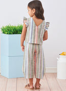 Simplicity Sewing Pattern S9761 CHILDREN'S AND GIRLS' DRESS, TOP AND PANTS-8