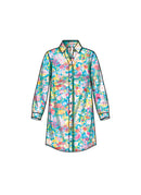 Simplicity Sewing Pattern S9763 GIRLS' SHIRTDRESSES, SHIRTS AND HAT-9