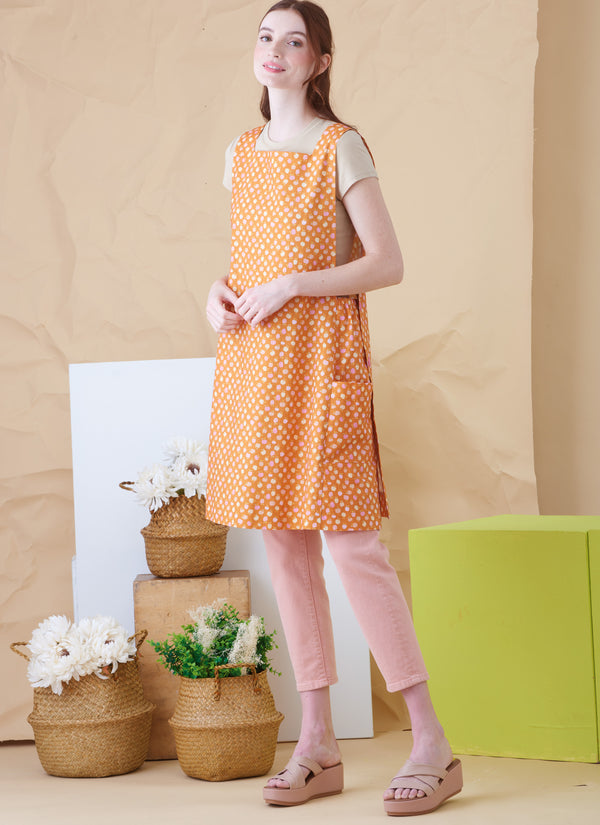 Simplicity Sewing Pattern S9766 MISSES' TABARD APRONS BY ELAINE HEIGL DESIGNS