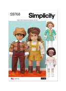 Simplicity Sewing Pattern S9768 18" DOLL CLOTHES BY ELAINE HEIGL DESIGNS-1