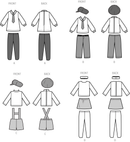 Simplicity Sewing Pattern S9768 18" DOLL CLOTHES BY ELAINE HEIGL DESIGNS-7