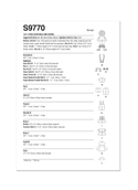 Simplicity Sewing Pattern S9770 14 1/2" CLOTH DOLLS AND CLOTHES BY LONGIA MILLER