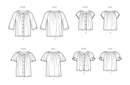 Simplicity Sewing Pattern S9782 MISSES' TOPS-8