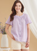 Simplicity Sewing Pattern S9782 MISSES' TOPS-2