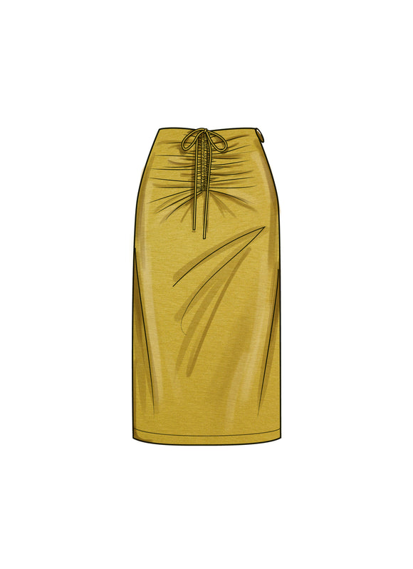 Simplicity Sewing Pattern S9788 MISSES' KNIT SKIRTS IN TWO LENGTHS