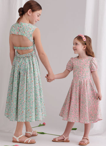 Simplicity Sewing Pattern S9799 CHILDREN'S AND GIRLS' DRESSES - 0