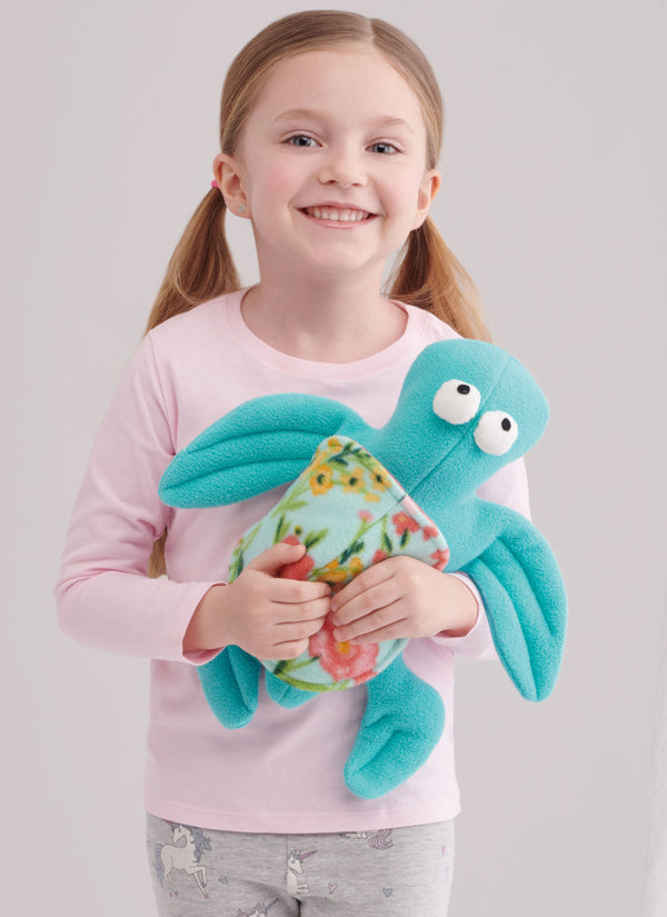 Simplicity Sewing Pattern S9806 PLUSH REPTILES