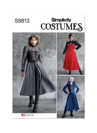 Simplicity Sewing Pattern S9813 MISSES' AND WOMEN'S COSTUMES