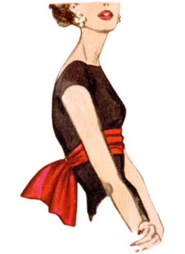 Simplicity Sewing Pattern S9817 MISSES' NECKWEAR, HEADBAND, DICKEY AND SASH-BELT - 0