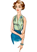Simplicity Sewing Pattern S9817 MISSES' NECKWEAR, HEADBAND, DICKEY AND SASH-BELT-8