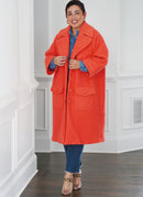 Simplicity Sewing Pattern S9824 MISSES' COAT IN TWO LENGTHS-4