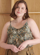 Simplicity Sewing Pattern S9827 WOMEN'S PANTS IN TWO LENGTHS, CAMISOLE AND CARDIGAN-4