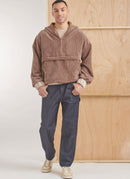 Simplicity Sewing Pattern S9829 MEN'S HALF ZIP HOODIE-5