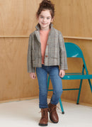 Simplicity Sewing Pattern S9831 CHILDREN'S AND GIRLS' JACKET IN TWO LENGTHS-6