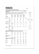Simplicity Sewing Pattern S9835 MISSES' DRESS AND PINAFORE APRON IN TWO LENGTHS-7