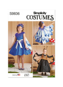 Simplicity Sewing Pattern S9836 CHILDREN'S AND GIRLS' COSTUMES-1
