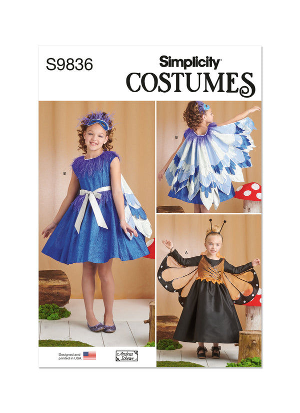 Simplicity Sewing Pattern S9836 CHILDREN'S AND GIRLS' COSTUMES