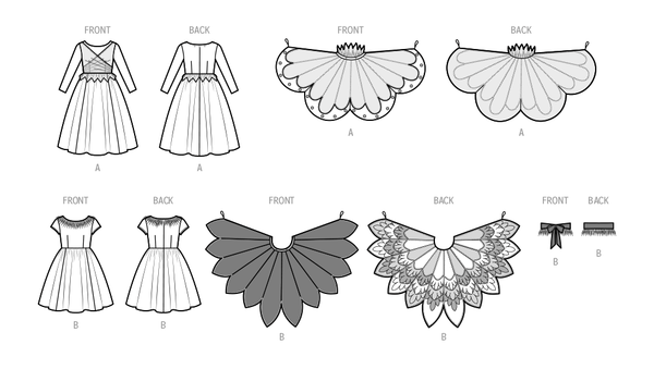 Simplicity Sewing Pattern S9836 CHILDREN'S AND GIRLS' COSTUMES