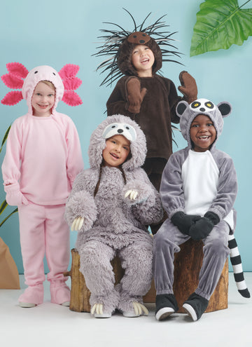 Simplicity Sewing Pattern S9842 CHILDREN'S ANIMAL COSTUMES - 0