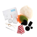 Trimits Needle Felting Kit Ð Christmas Snowman, 4.5x11.5cm, Includes Wool, Felting Needle, Polystyrene Shapes, and Instructions-2