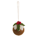 Trimits Needle Felting Kit Ð Christmas Pudding, 4.5x11.5cm, Includes Wool, Felting Needle, Polystyrene Shapes, and Instructions-1