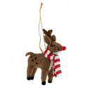 Trimits Needle Felting Kit Ð Christmas Reindeer & Scraf, 4.5x11.5cm, Includes Wool, Felting Needle, Polystyrene Shapes, and Instructions