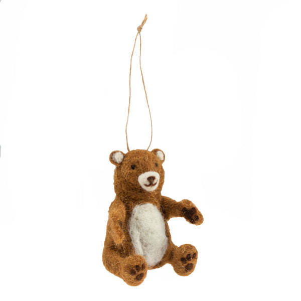 Trimits Needle Felting Kit Ð Teddy Bear, 9x11.5cm, Includes Wool, Needle, Polystyrene Shapes, Instructions