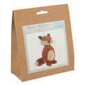 Trimits Needle Felting Kit Ð Fox, 9x11.5cm, Includes Wool, Needle, Polystyrene Shapes, Instructions