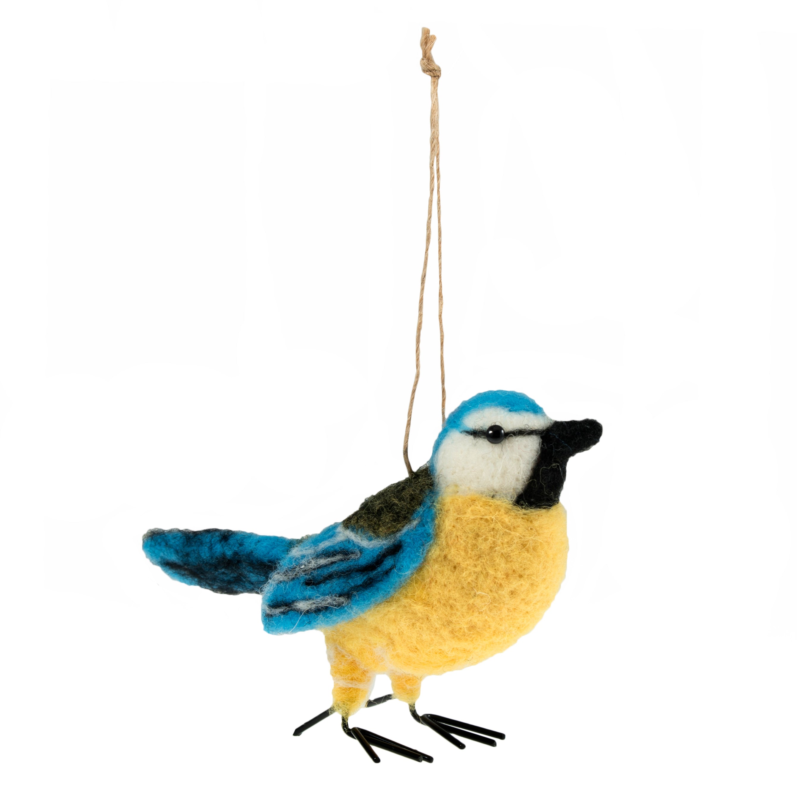 Trimits Needle Felting Kit Ð Blue Tit, 9x11.5cm, Includes Wool, Needle, Polystyrene Shapes, Instructions