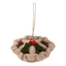 Trimits Needle Felting Kit Ð Christmas Mince Pie, 4.5x11.5cm, Includes Wool, Felting Needle, Polystyrene Shapes, and Instructions