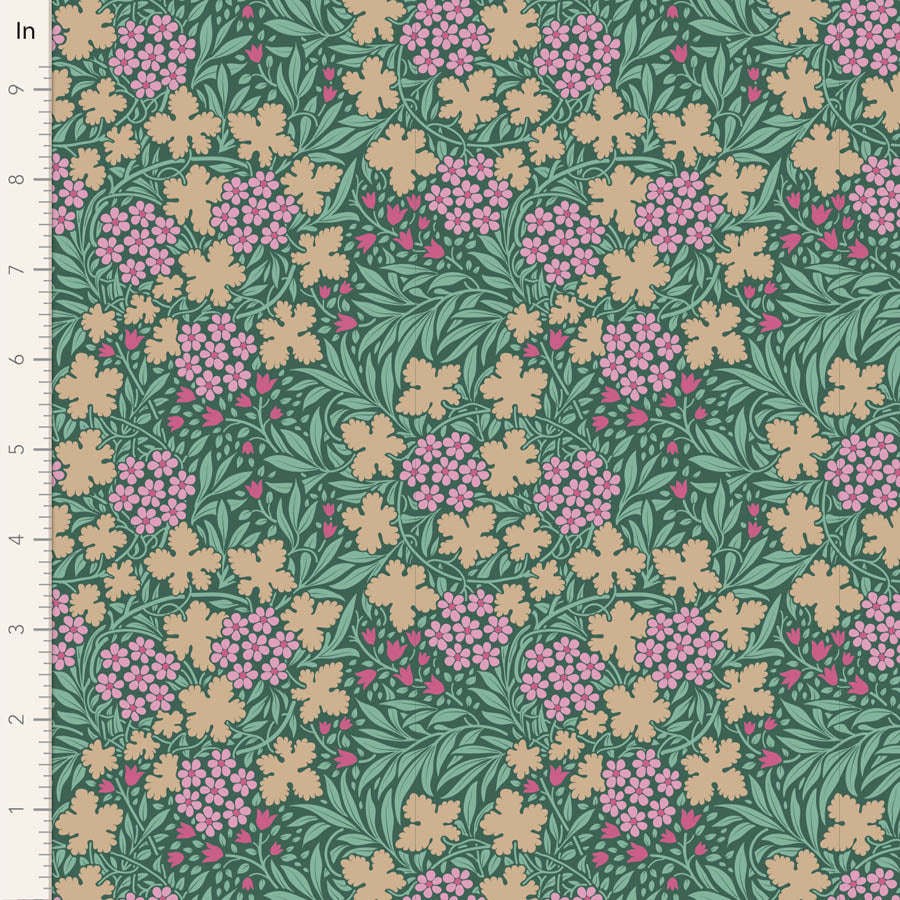 Buy autumnbloom-sage Tilda Fabrics : 100% Cotton Quilting Hibernation Prints 2023 Collection