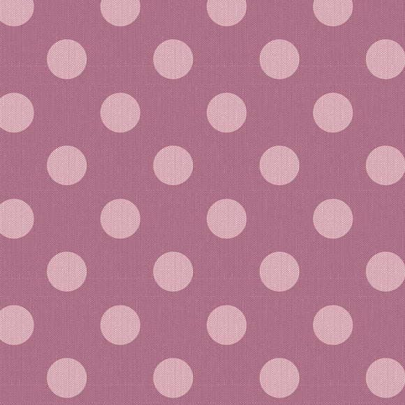 Tilda Chambray Quilting Cotton Fabric with Polka Dots – Sold by the Metre
