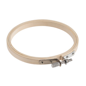 Trimits Embroidery Hoop Bamboo: 10.2cm or 4in - Embroider Hoops